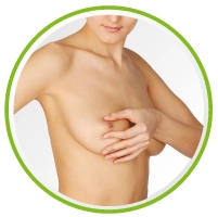 Возьмите сосок большим и указательным пальцем